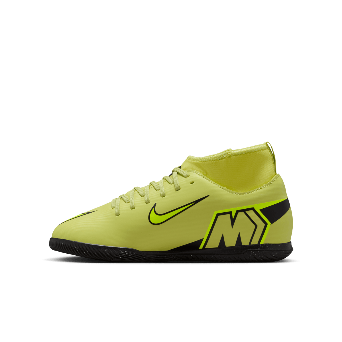 Nike Jr. Mercurial Superfly 10 Club IC -Limelight/volt-hyper Crimson product image 2, provided for visual reference and