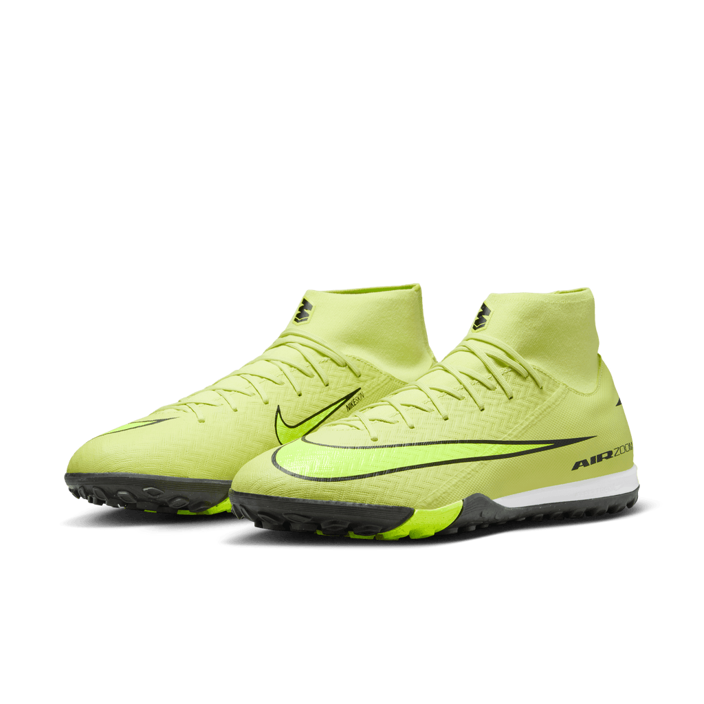Nike Mercurial Superfly 10 Academy TF -limelight/volt-hyper crimson product image 6, provided for visual reference and