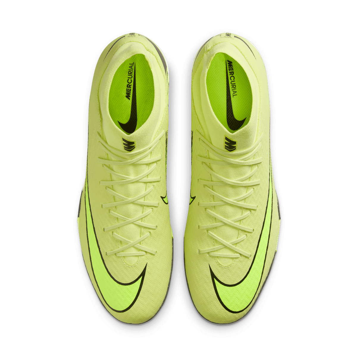 Nike Mercurial Superfly 10 Academy TF -limelight/volt-hyper crimson product image 9, provided for visual reference and