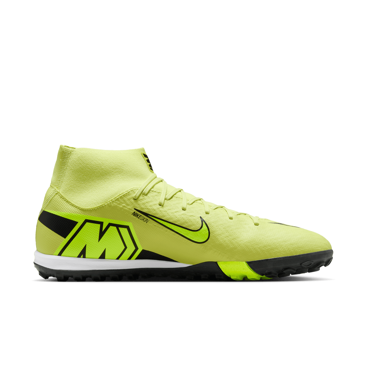 Nike Mercurial Superfly 10 Academy TF -limelight/volt-hyper crimson product image 3, provided for visual reference and