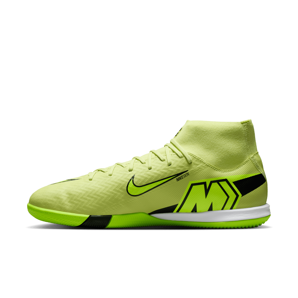 Nike Mercurial Superfly 10 Academy IC - Limelight product image 4, provided for visual reference and product detail review