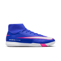 Nike Mercurial Superfly 10 Academy IC - Racer Blue/White product image 1, provided for visual reference and product detail