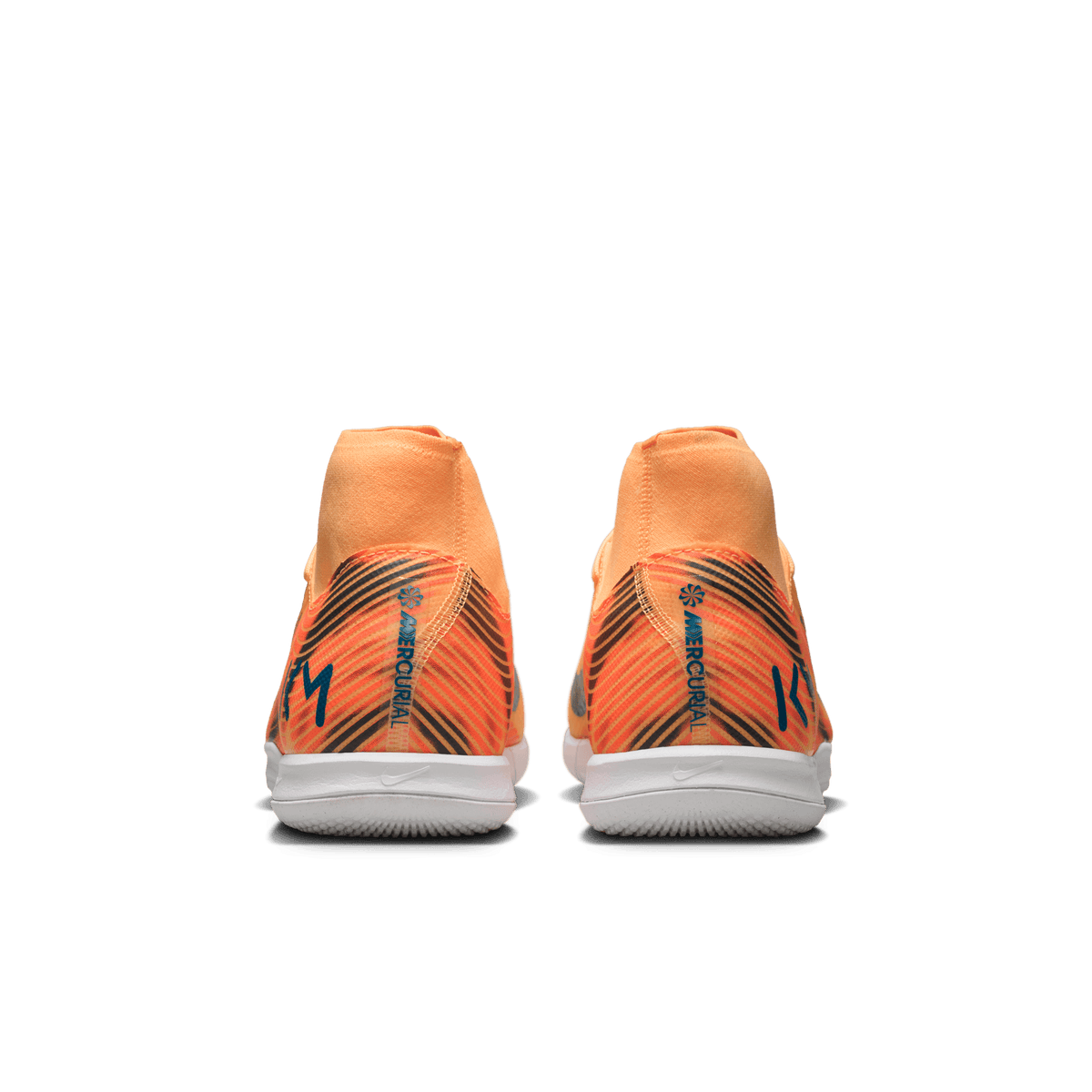 Nike Mercurial Superfly 10 Academy "Kylian Mbappé" IC -Melon Tint/Neo Turq-igloo product image 5, provided for visual
