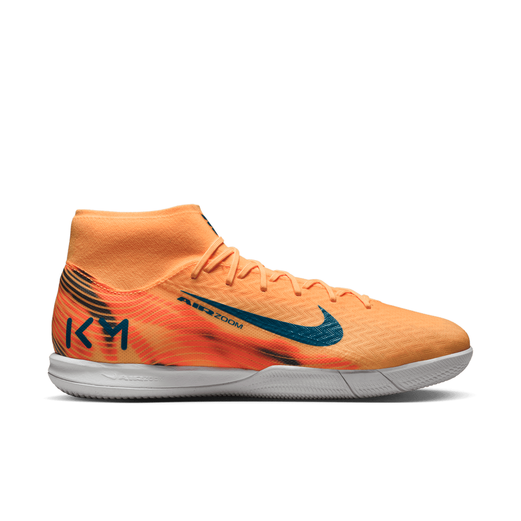 Nike Mercurial Superfly 10 Academy "Kylian Mbappé" IC -Melon Tint/Neo Turq-igloo product image 1, provided for visual