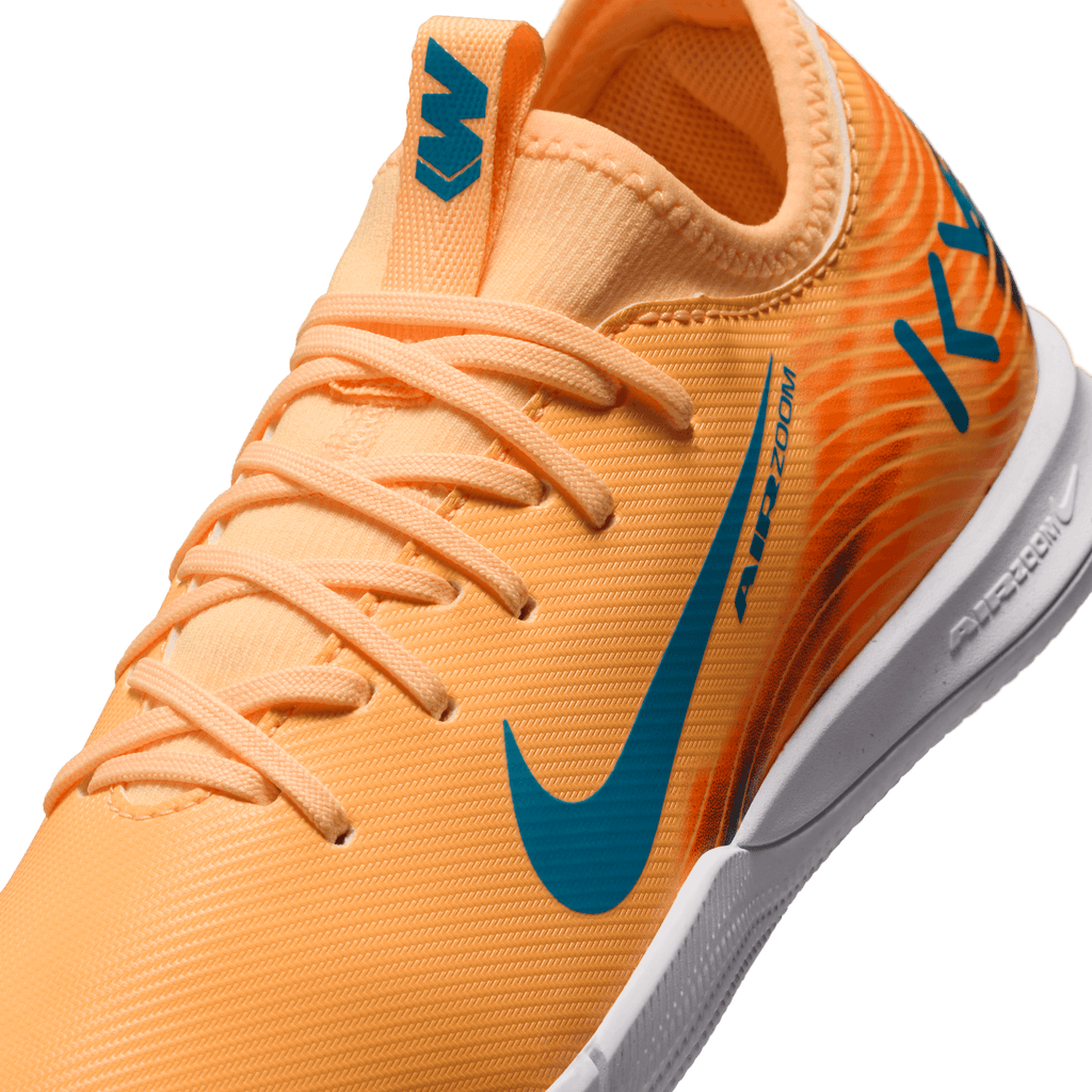 Nike Jr. Mercurial Vapor 16 Academy "Kylian Mbappé" IC -Melon Tint/neo Turq-igloo product image 7, provided for visual