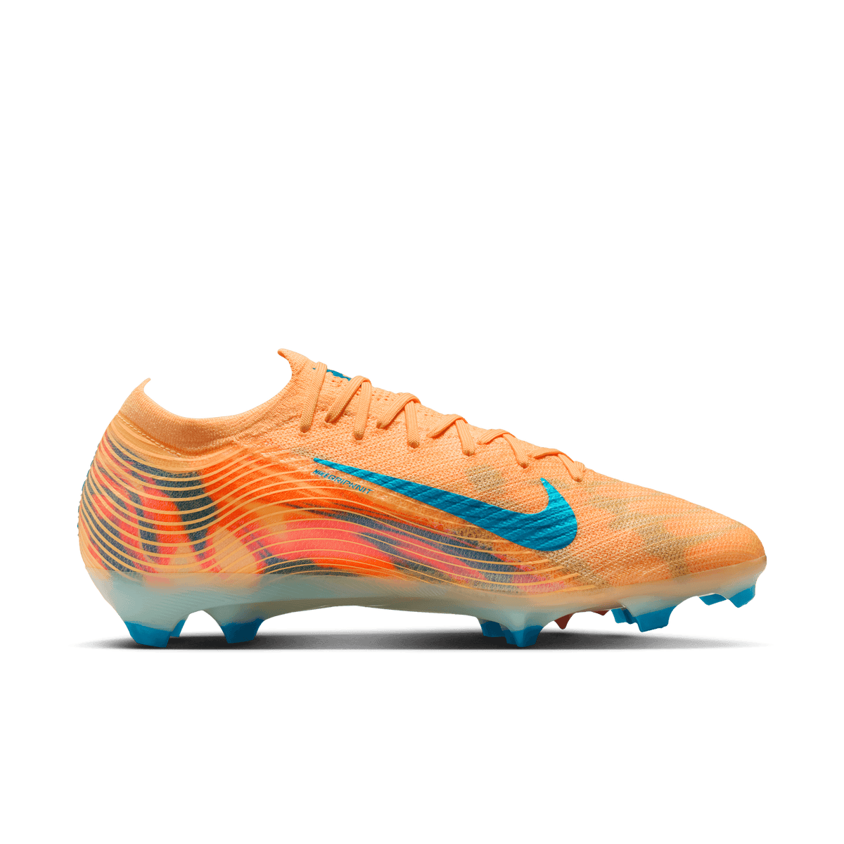 Nike Mercurial Vapor 16 Elite "Kylian Mbappé" FG-Melon Tint/neo Turq-igloo product image 1, provided for visual reference