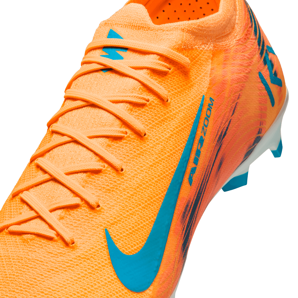 Nike Mercurial Vapor 16 Pro "Kylian Mbappé" FG -Melon Tint/Neo Turq-igloo product image 3, provided for visual reference and