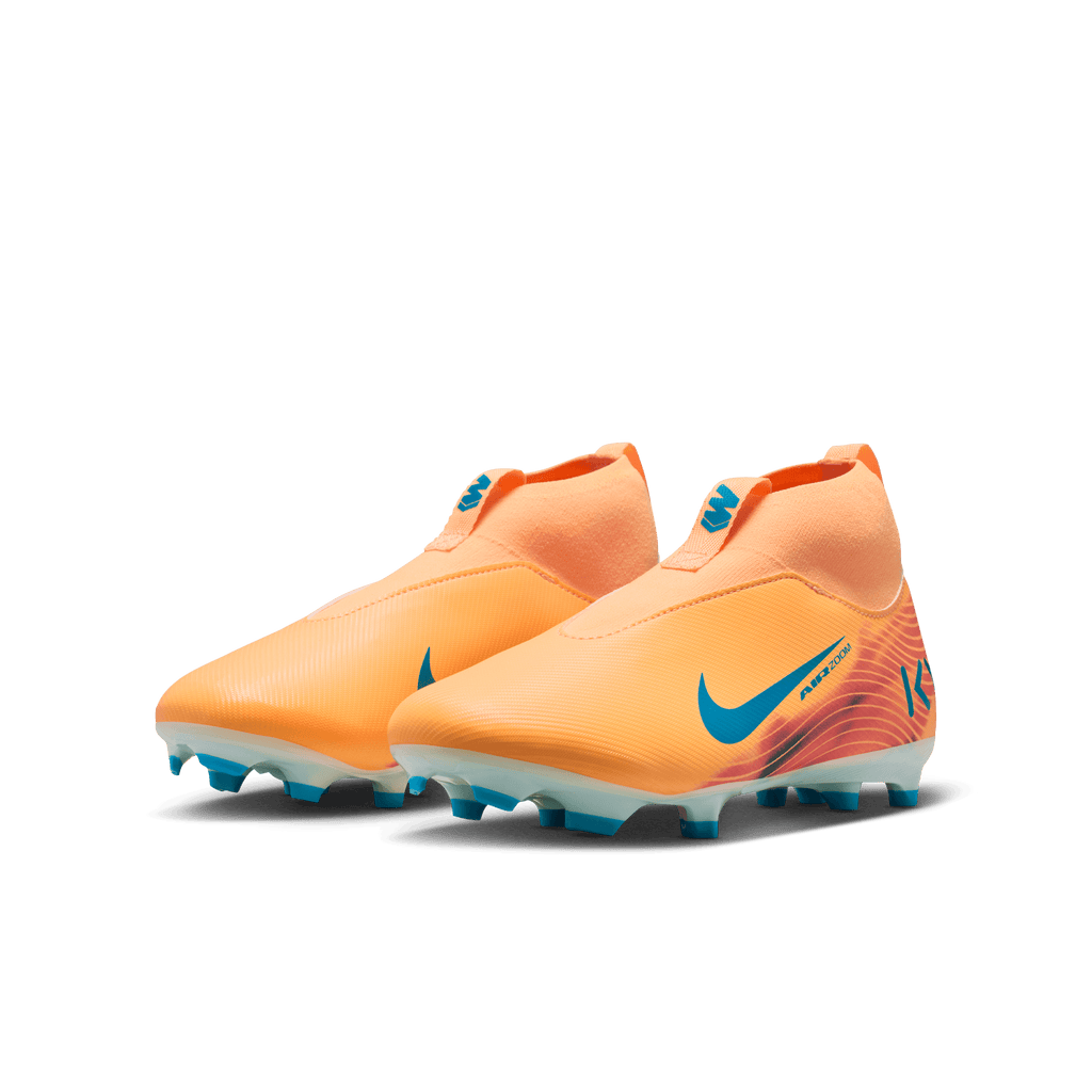 Nike Jr. Mercurial Superfly 10 Academy "Kylian Mbappé" FG -Melon Tint/neo Turq-igloo product image 3, provided for visual