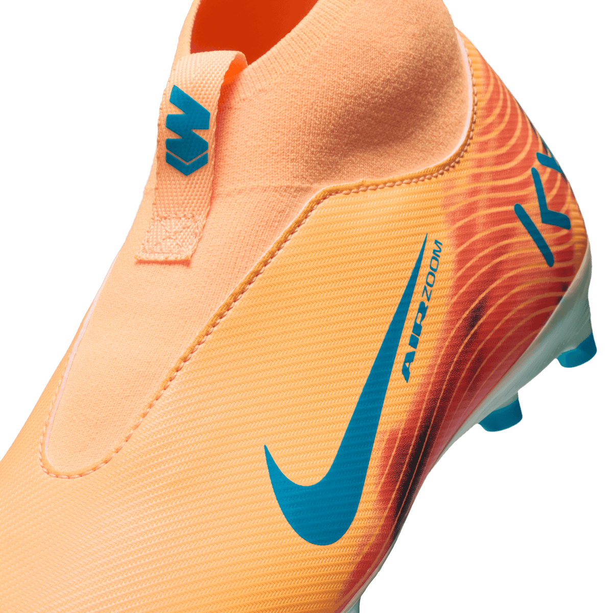Nike Jr. Mercurial Superfly 10 Academy "Kylian Mbappé" FG -Melon Tint/neo Turq-igloo product image 7, provided for visual