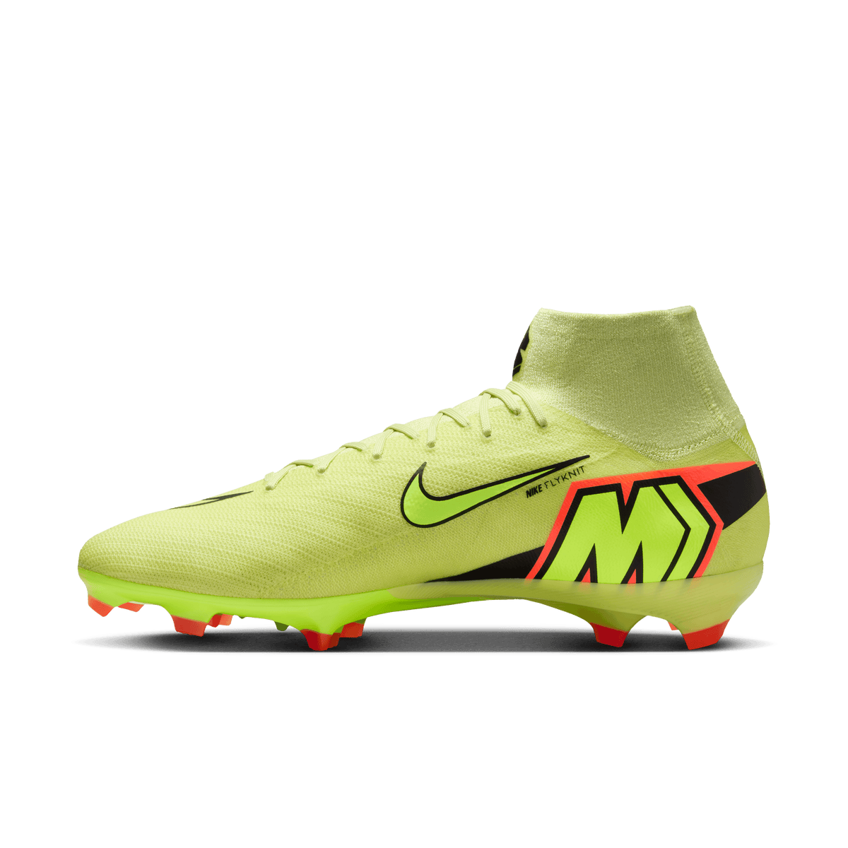 Nike Youth Mercurial Superfly 10 Pro FG High-Top Soccer Cleats-Limelight/volt-hyper Crimson product image 2, provided for