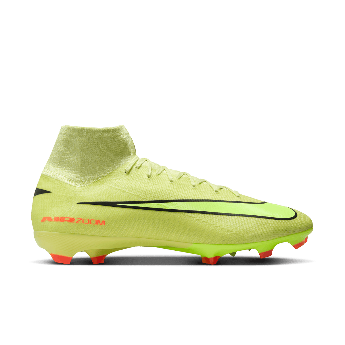 Nike Youth Mercurial Superfly 10 Pro FG High-Top Soccer Cleats-Limelight/volt-hyper Crimson product image 1, provided for