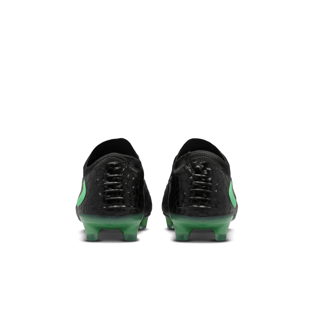 Nike Phantom 6 Low Elite Firm-Ground Soccer Cleats- Black/illusion Green-black product image 3, provided for visual