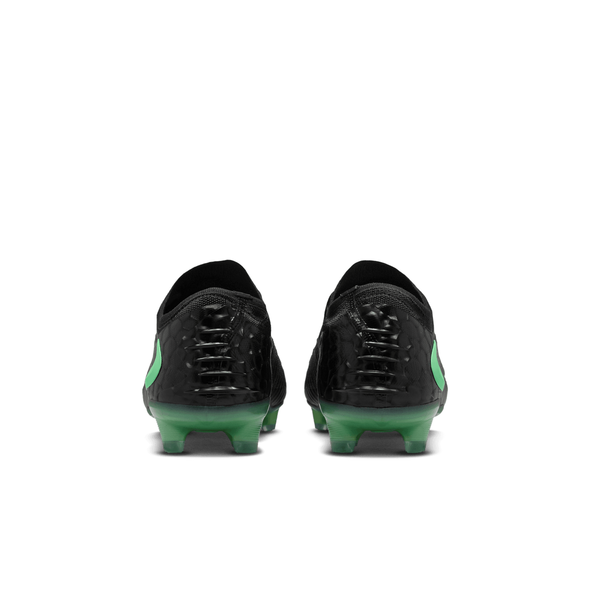 Nike Phantom 6 Low Elite Firm-Ground Soccer Cleats- Black/illusion Green-black product image 3, provided for visual