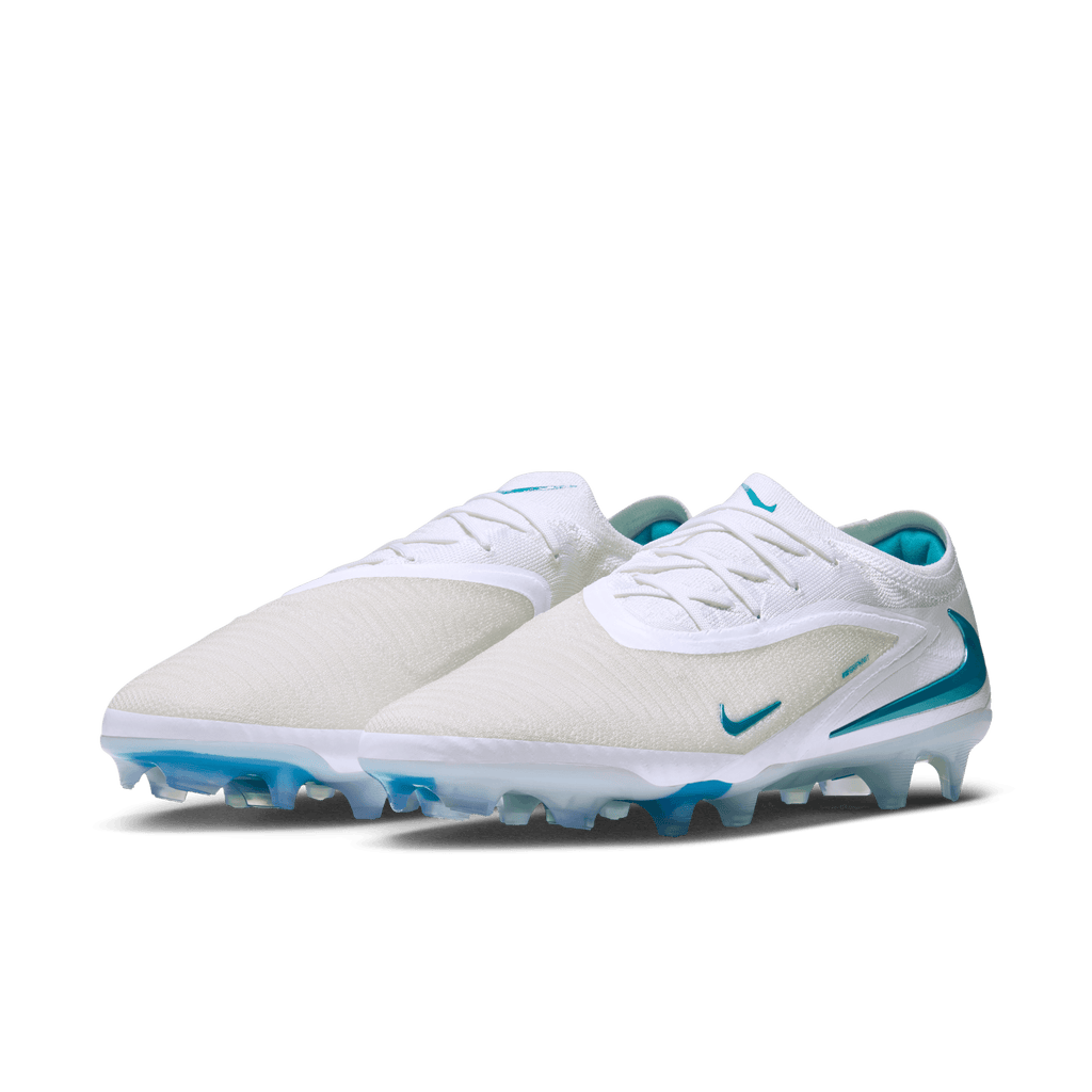 Nike Phantom 6 Low Elite FG - WHITE/DUSTY CACTUS-WHITE product image 3, provided for visual reference and product detail