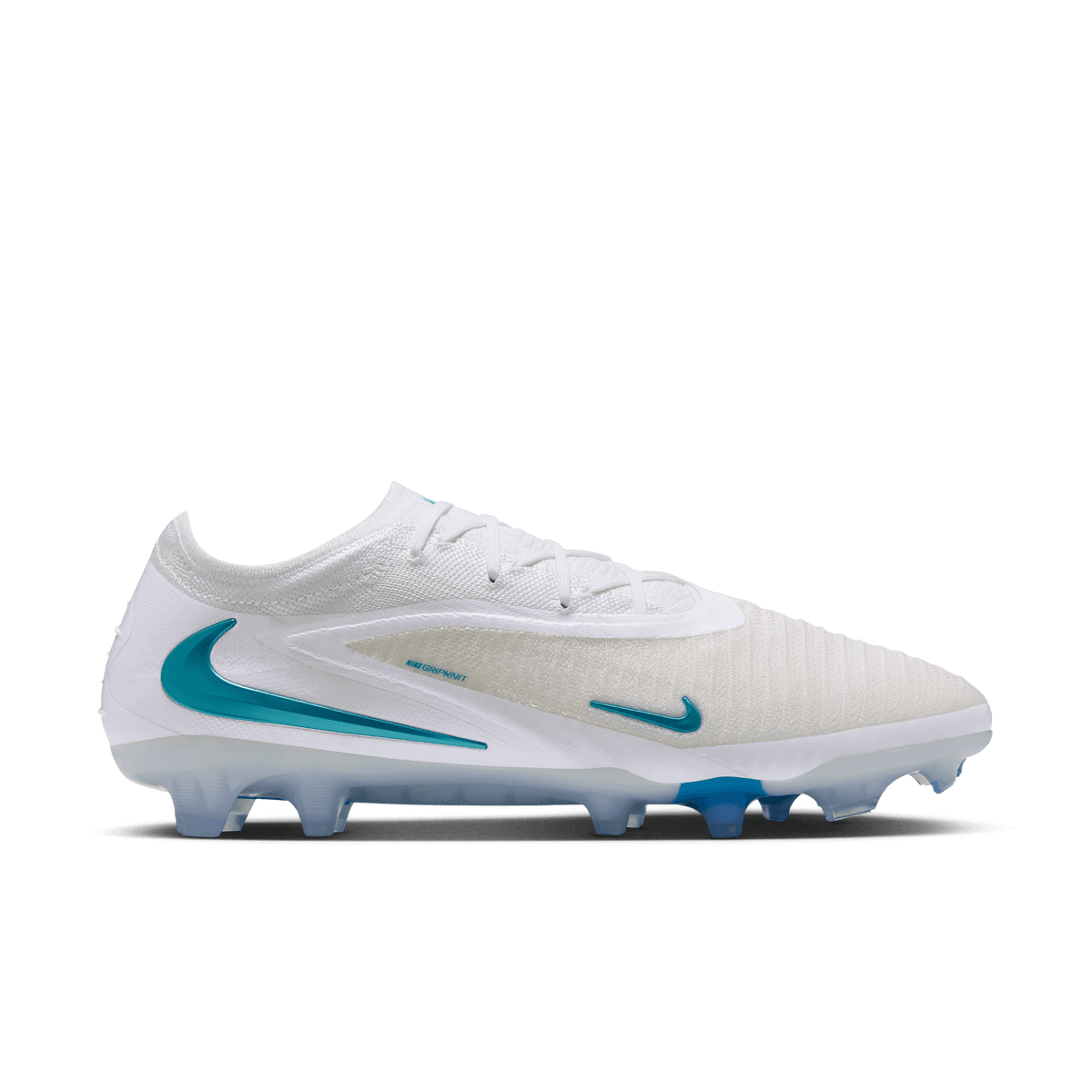 Nike Phantom 6 Low Elite FG - WHITE/DUSTY CACTUS-WHITE product image 1, provided for visual reference and product detail