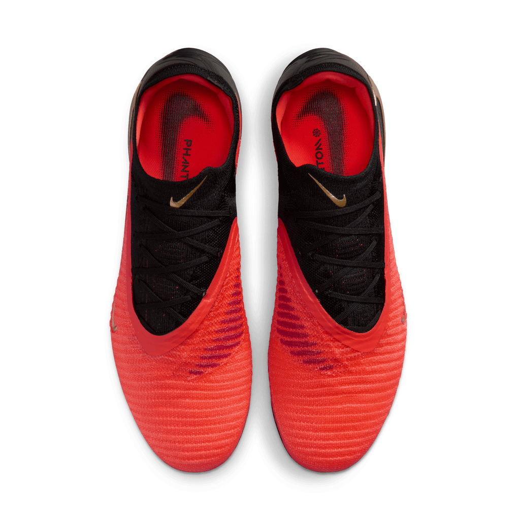 Nike Phantom Youth 6 Low Elite FG - BRIGHT CRIMSON/BLUR-BLACK product image 11, provided for visual reference and product