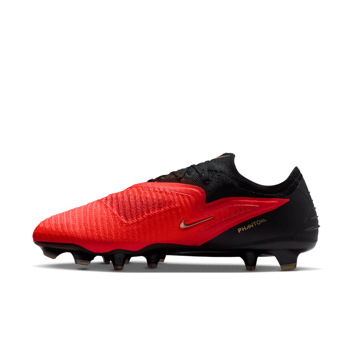 Nike Phantom Youth 6 Low Elite FG - BRIGHT CRIMSON/BLUR-BLACK product image 5, provided for visual reference and product