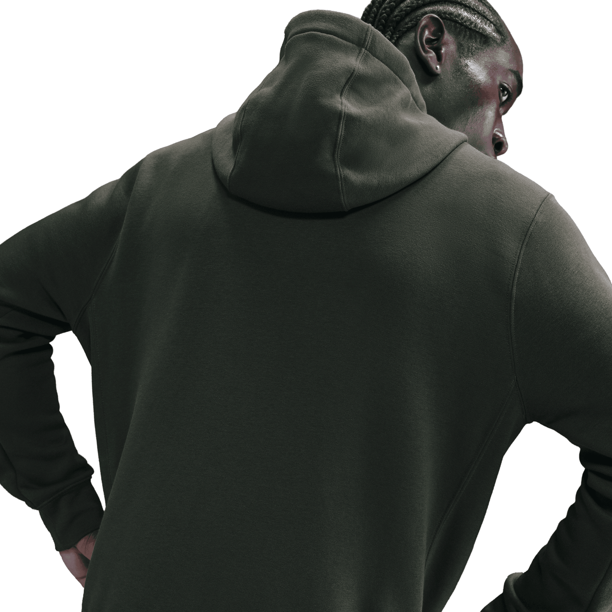 Nike Paris Saint-Germain Club Soccer Fleece Pullover Hoodie product image 4, provided for visual reference and product