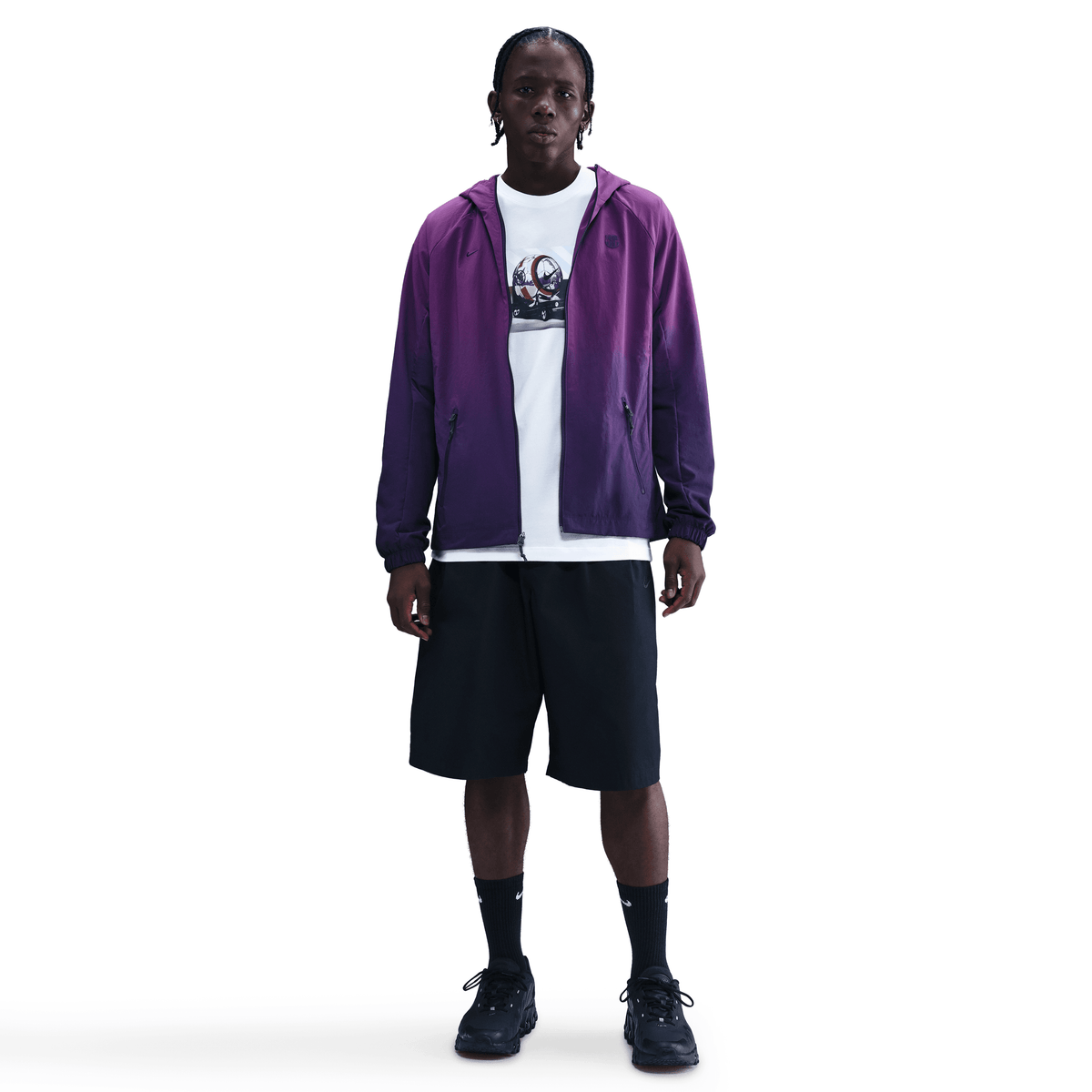 Nike FC Barcelona AWF AWF WVN GX Jacket-Bright Grape/imperial Purple product image 4, provided for visual reference and