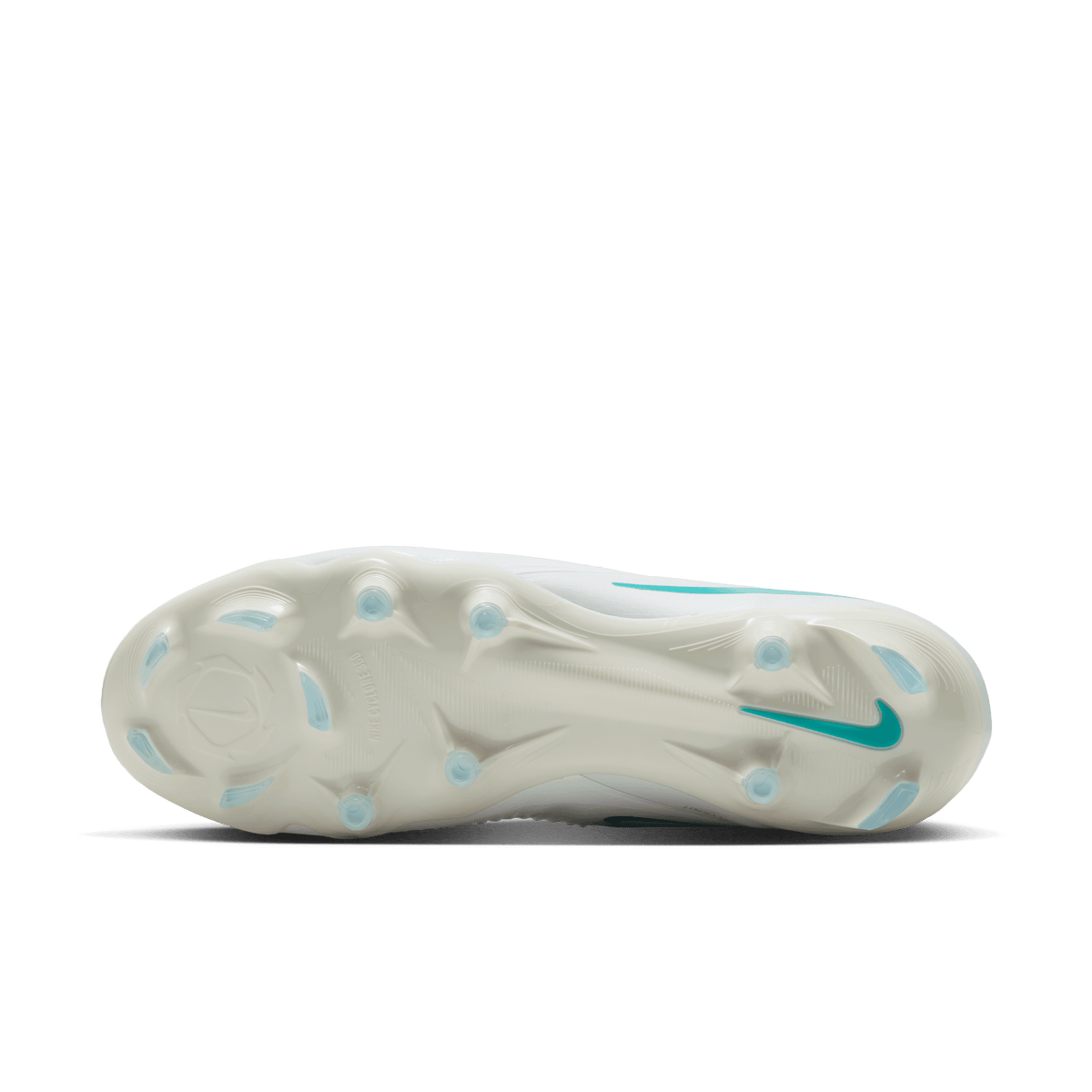 Nike Phantom 6 High Pro Firm-Ground Soccer Cleats-WHITE/DUSTY CACTUS-WHITE product image 6, provided for visual reference