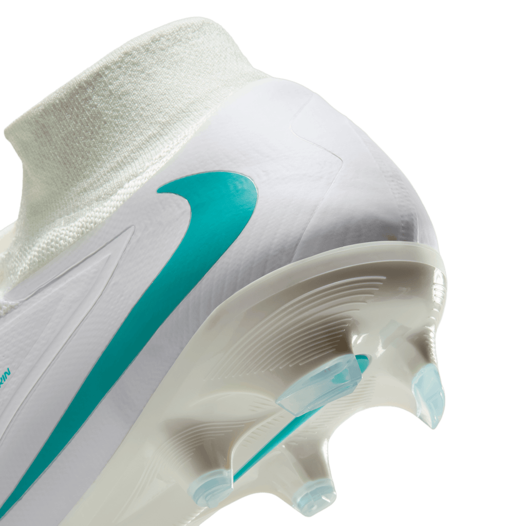 Nike Youth Phantom 6 High Pro Firm-WHITE/DUSTY CACTUS-WHITE product image 5, provided for visual reference and product