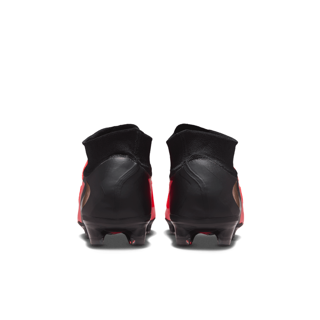 Nike Youth Phantom 6 High Pro Firm-BRIGHT CRIMSON/BLUR-BLACK product image 6, provided for visual reference and product