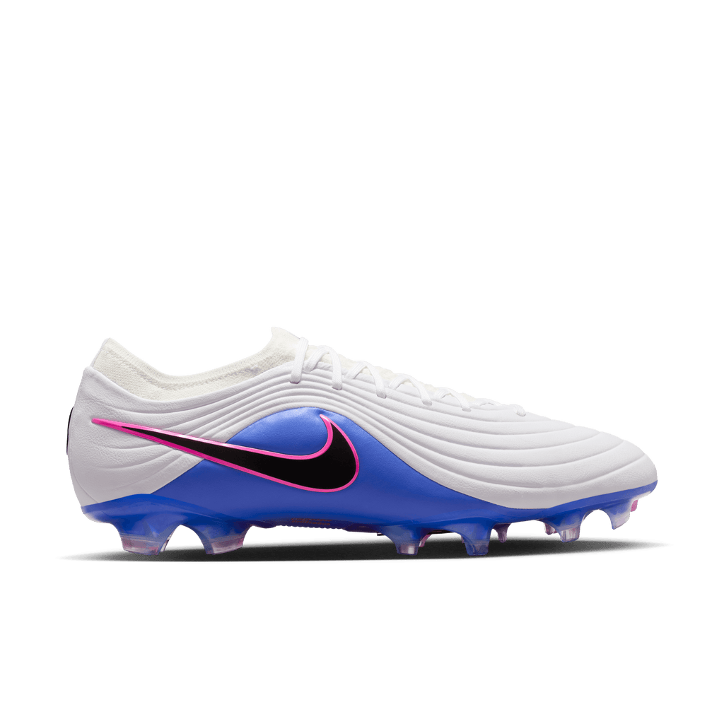 Nike Tiempo Maestro Elite FG-White/black/Racer Blue/pink Blast product image 1, provided for visual reference and product