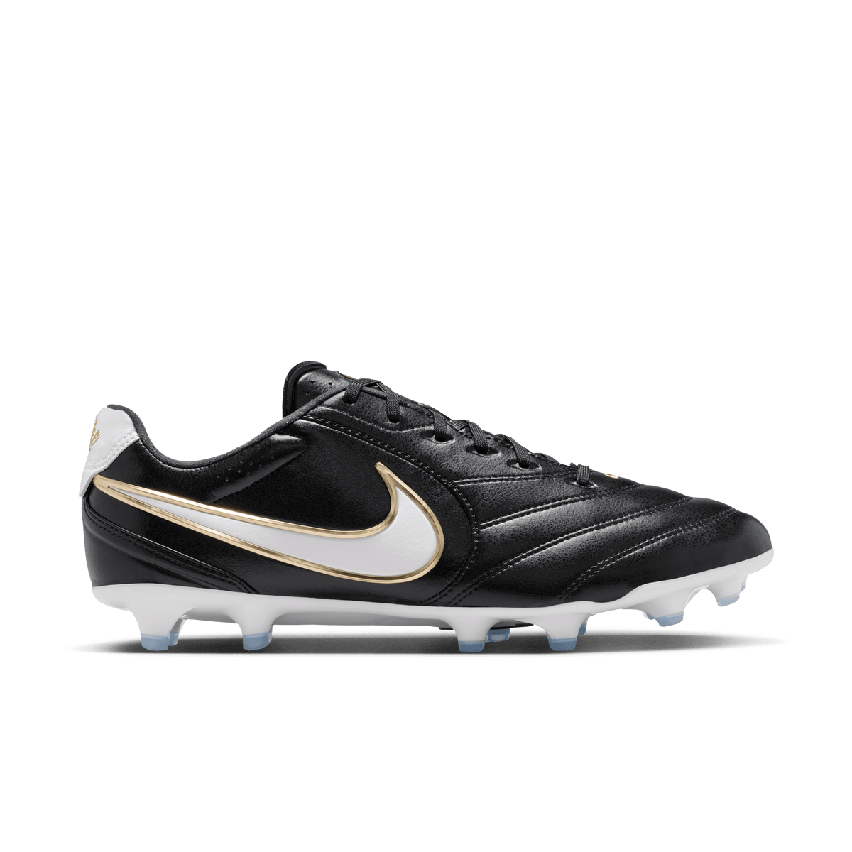 Nike Tiempo Ligera Pro FG-Black/White product image 1, provided for visual reference and product detail review