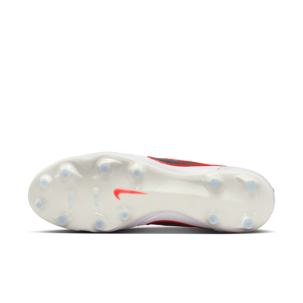 Nike Tiempo Ligera Pro FG-White/Black-Bright Crimson product image 6, provided for visual reference and product detail review