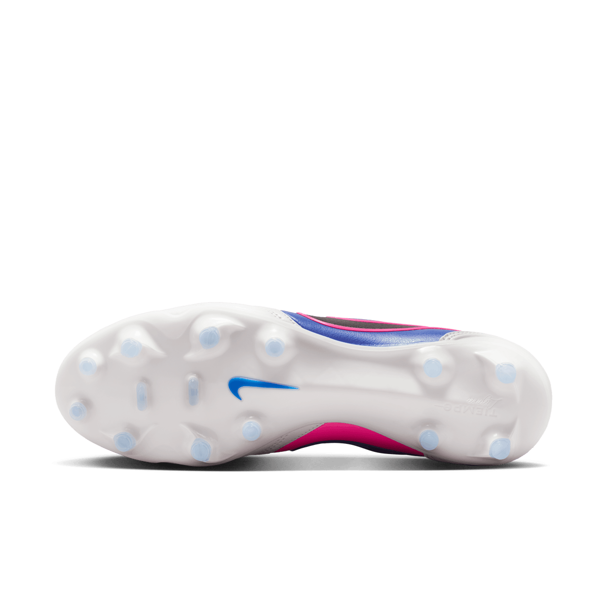 Nike Tiempo Ligera Pro FG-White/black-racer Blue-pink Blast product image 8, provided for visual reference and product