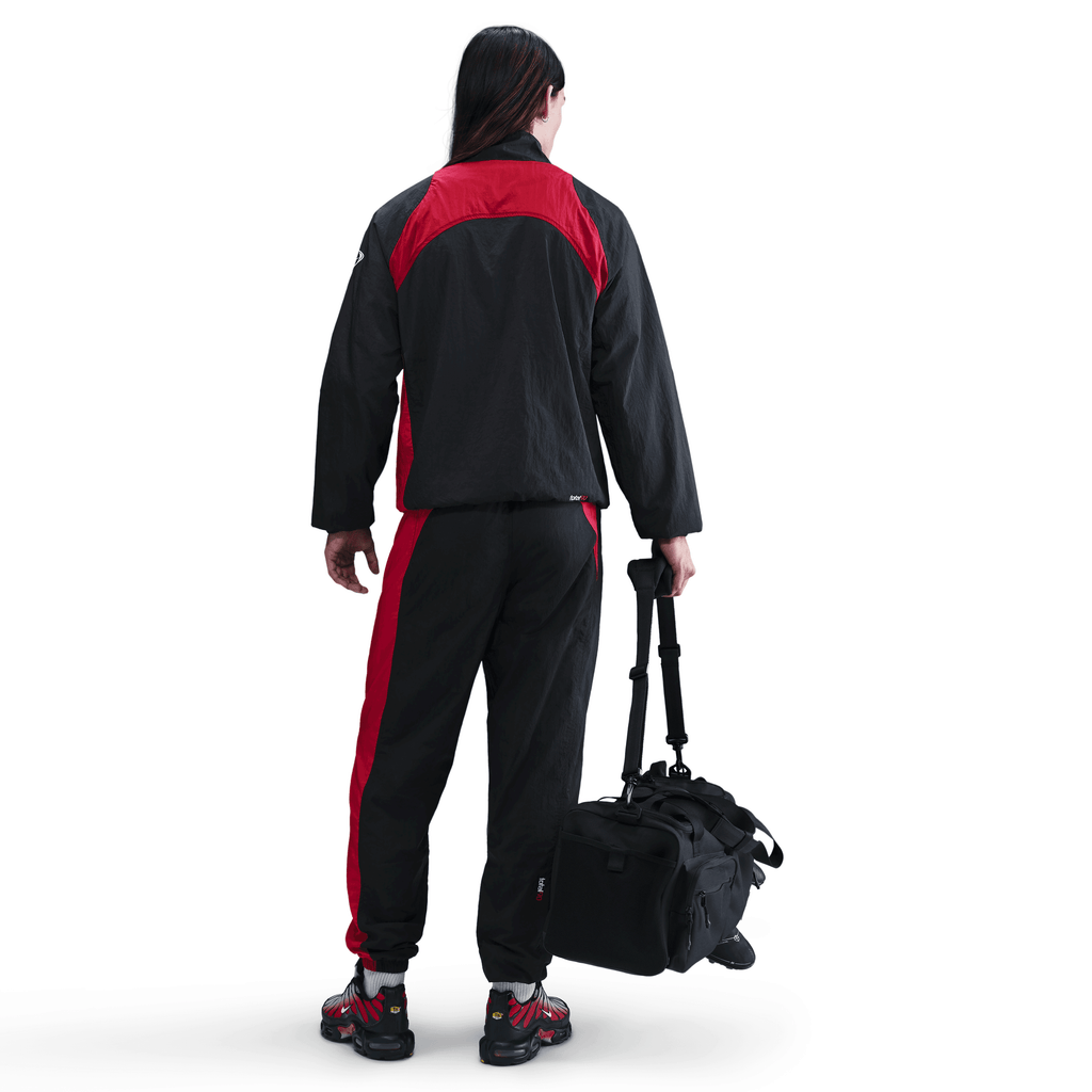 Nike Total 90 Men Repel Soccer Track Jacket-Black/Gym Red product image 2, provided for visual reference and product detail