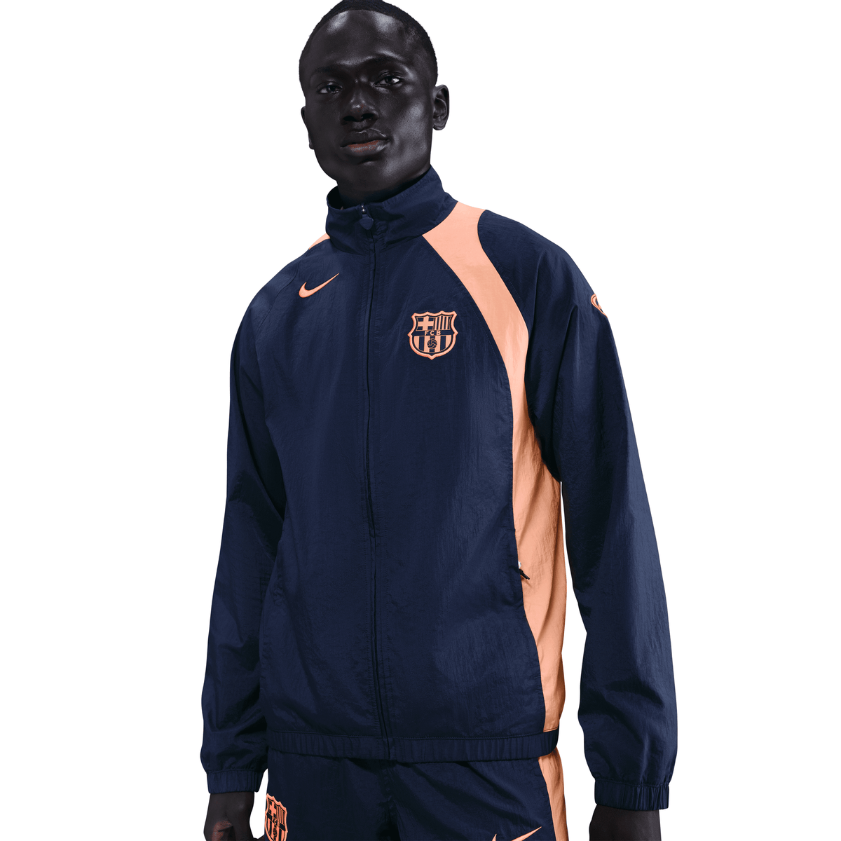Nike FC Barcelona Total 90 Soccer Track Jacket product image 5, provided for visual reference and product detail review