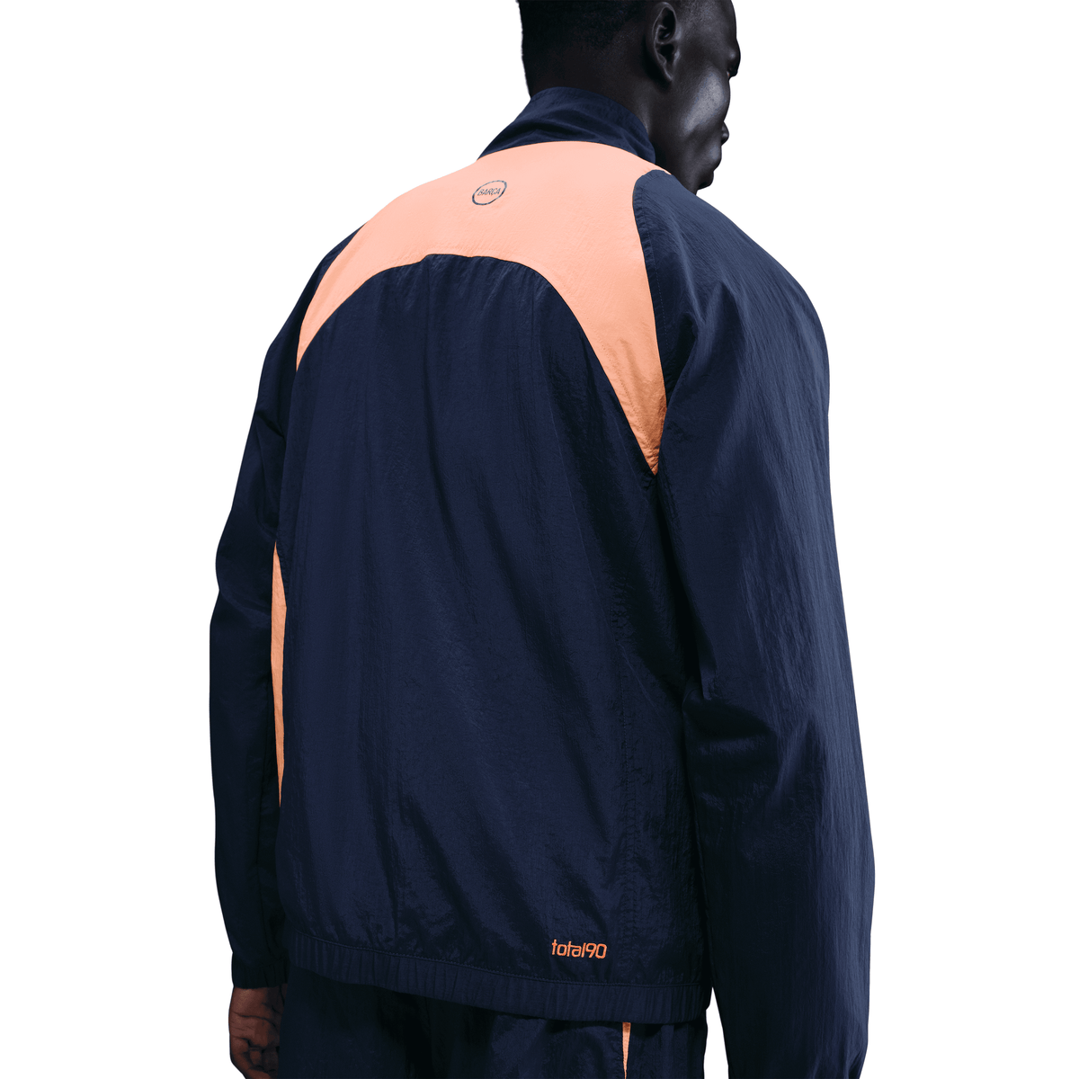 Nike FC Barcelona Total 90 Soccer Track Jacket product image 2, provided for visual reference and product detail review