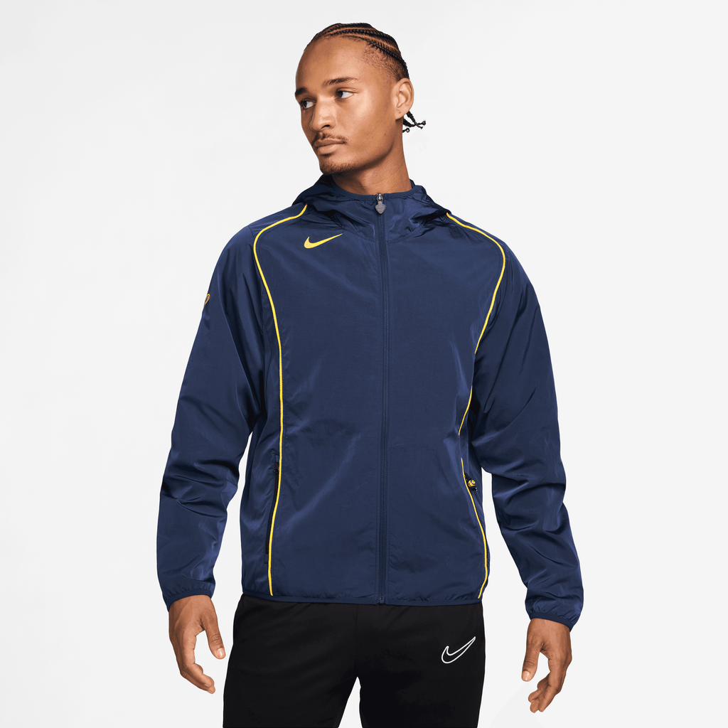 Nike Total 90 Men Repel Soccer Full-Zip Jacket-Midnight Navy/game Royal/lightening product image 1, provided for visual