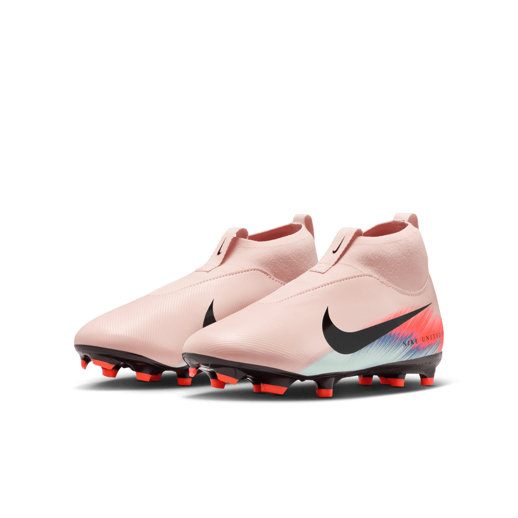 Nike United Jr. Mercurial Superfly 10 Academy/SILT RED/RACER BLUE product image 5, provided for visual reference and product