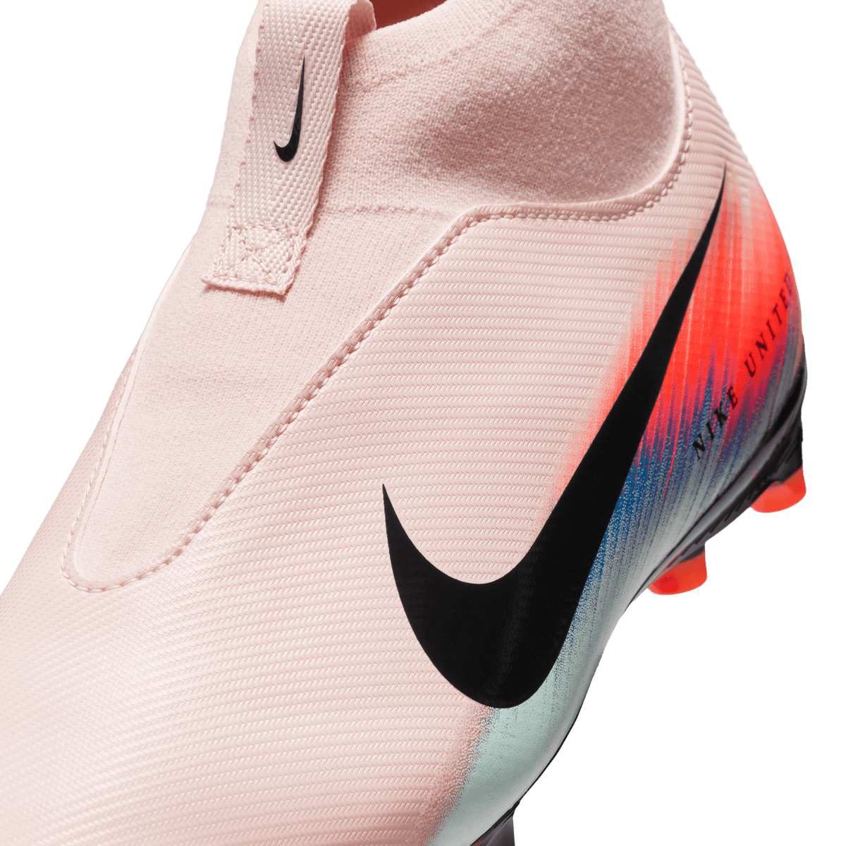 Nike United Jr. Mercurial Superfly 10 Academy/SILT RED/RACER BLUE product image 4, provided for visual reference and product