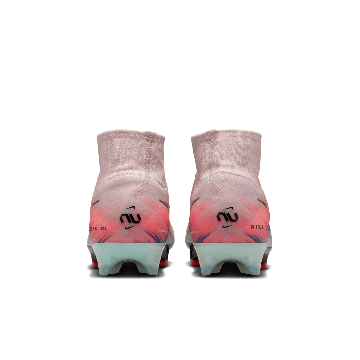 Nike United Youth Mercurial Superfly 10 Elite-Silt Red/Racer Blue product image 5, provided for visual reference and product