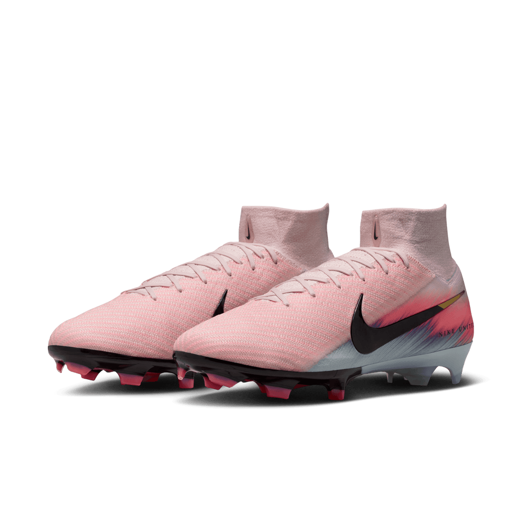 Nike United Youth Mercurial Superfly 10 Elite-Silt Red/Racer Blue product image 4, provided for visual reference and product
