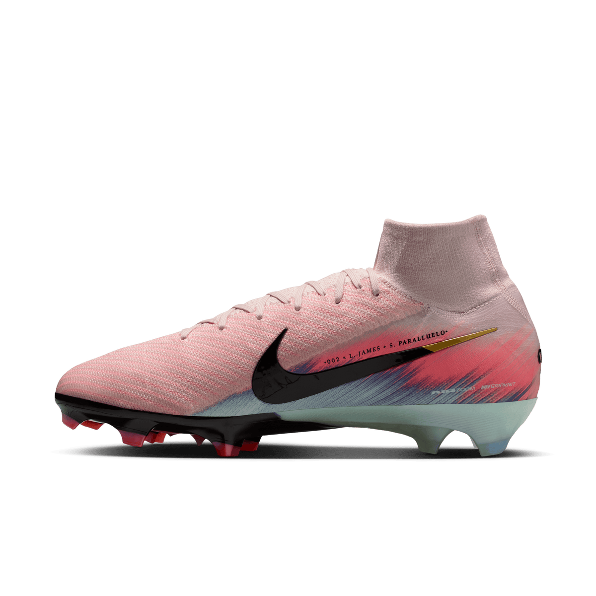Nike United Mercurial Superfly 10 Elite-Silt Red/Racer Blue product image 2, provided for visual reference and product