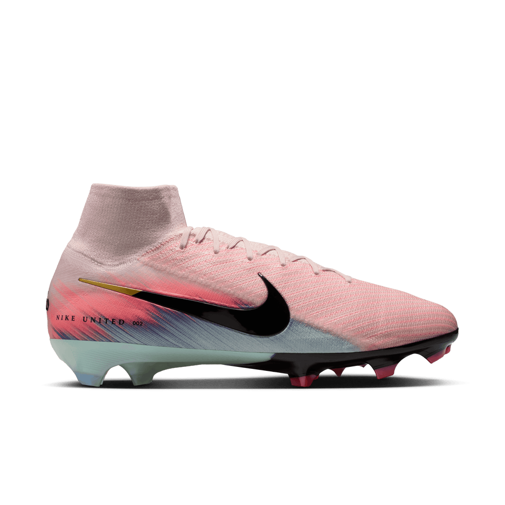 Nike United Youth Mercurial Superfly 10 Elite-Silt Red/Racer Blue product image 1, provided for visual reference and product