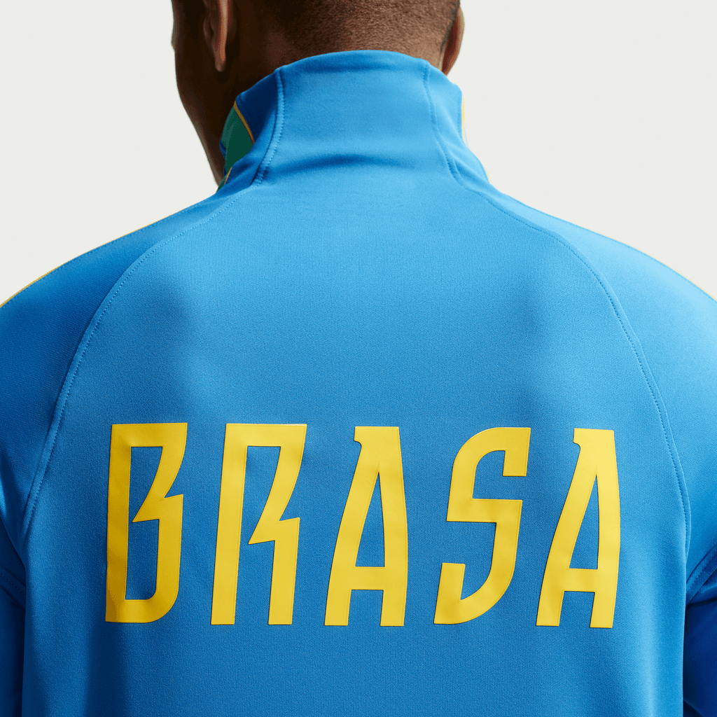 Brazil Strike Men Nike Dri-FIT Soccer Drill Top product image 3, provided for visual reference and product detail review