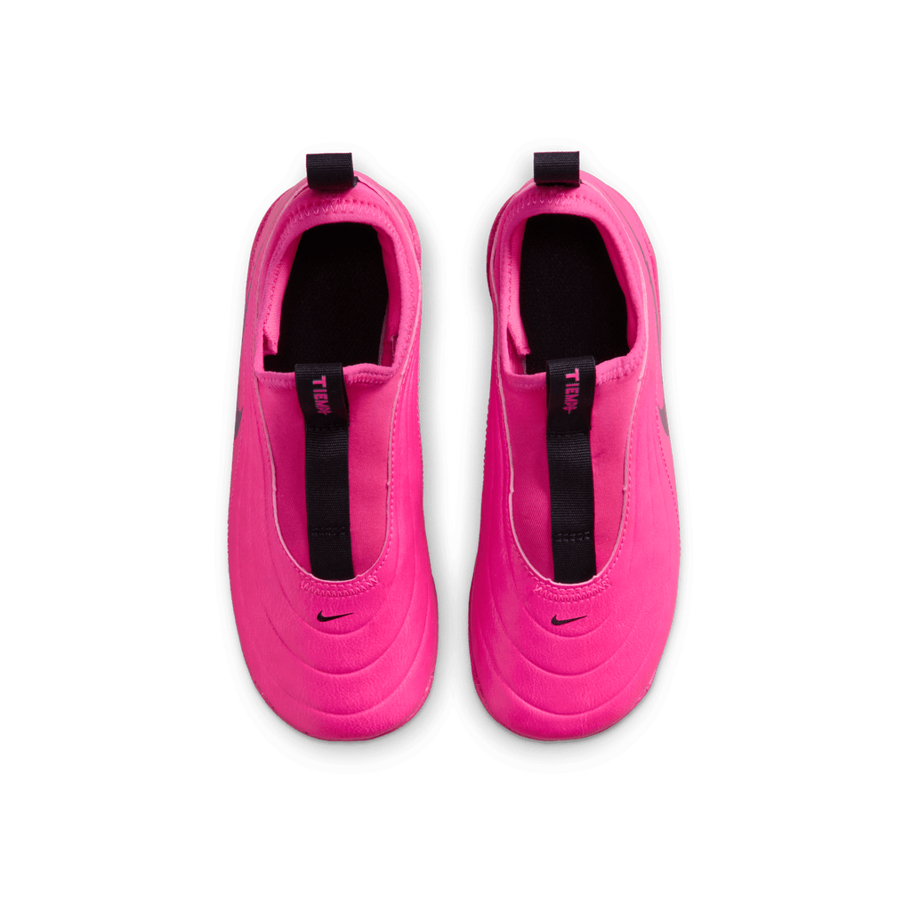 Nike Jr. Tiempo Maestro Club MG Low-Top Soccer Cleats-Pink Blast/black product image 4, provided for visual reference and