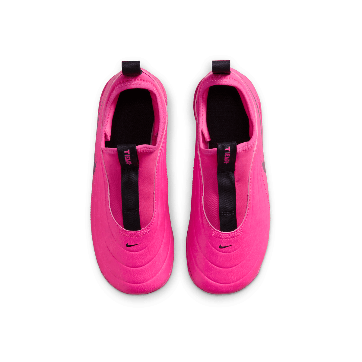 Nike Jr. Tiempo Maestro Club MG Low-Top Soccer Cleats-Pink Blast/black product image 4, provided for visual reference and