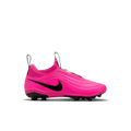 Nike Jr. Tiempo Maestro Club MG Low-Top Soccer Cleats-Pink Blast/black product image 1, provided for visual reference and