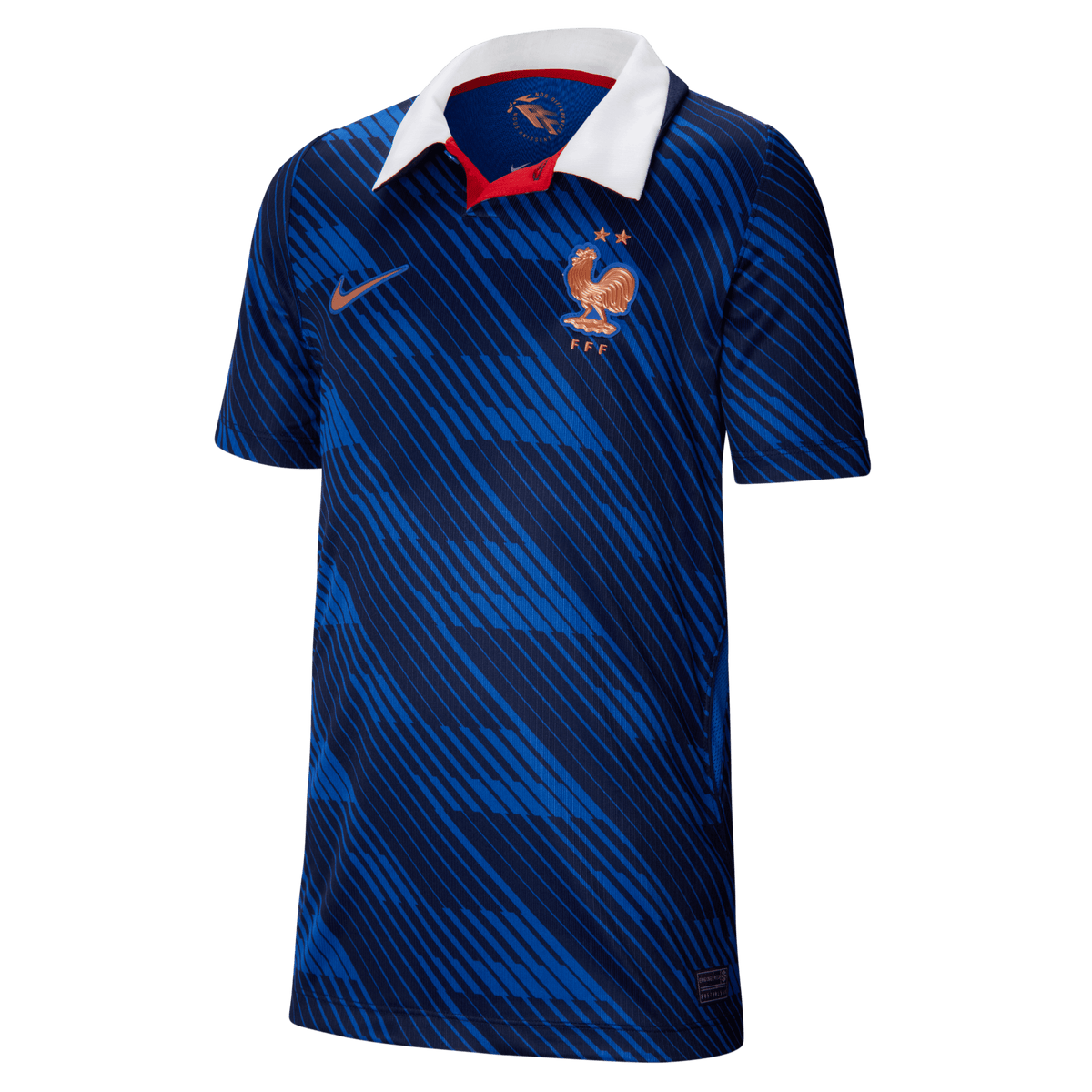 Nike Youth FFF Stadium Home Dri-FIT Soccer Replica Jersey 2026 product image 1, provided for visual reference and product