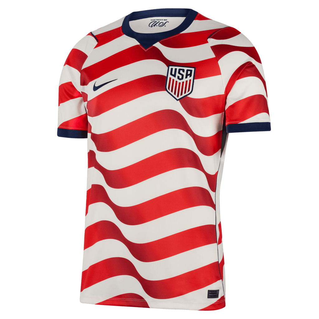 Nike USA Stadium Home Men Nike Dri-FIT Soccer Replica Jersey 2026 product image 1, provided for visual reference and product