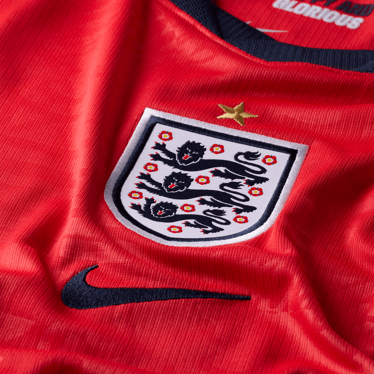 Nike Men England Dri-Fit Stadium Away Soccer Replica Jersey 2026 product image 4, provided for visual reference and product