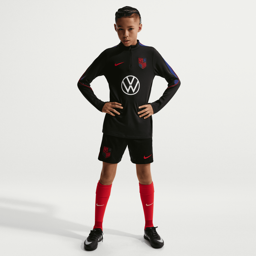 Nike USA Strike Big Kids' Dri-FIT Soccer Drill Top product image 1, provided for visual reference and product detail review