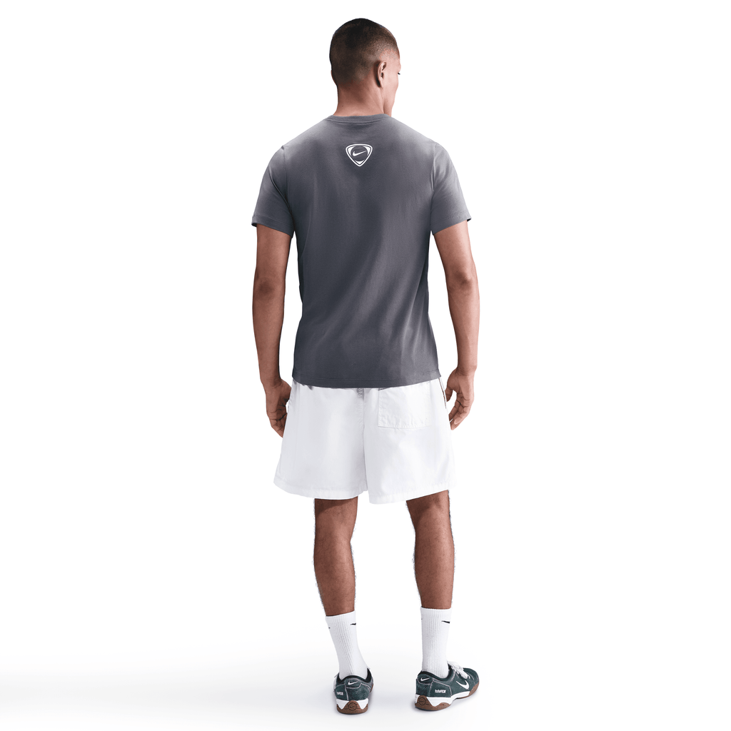 Nike Total 90 Men Soccer T-Shirt- Lt Graphite/White product image 4, provided for visual reference and product detail review