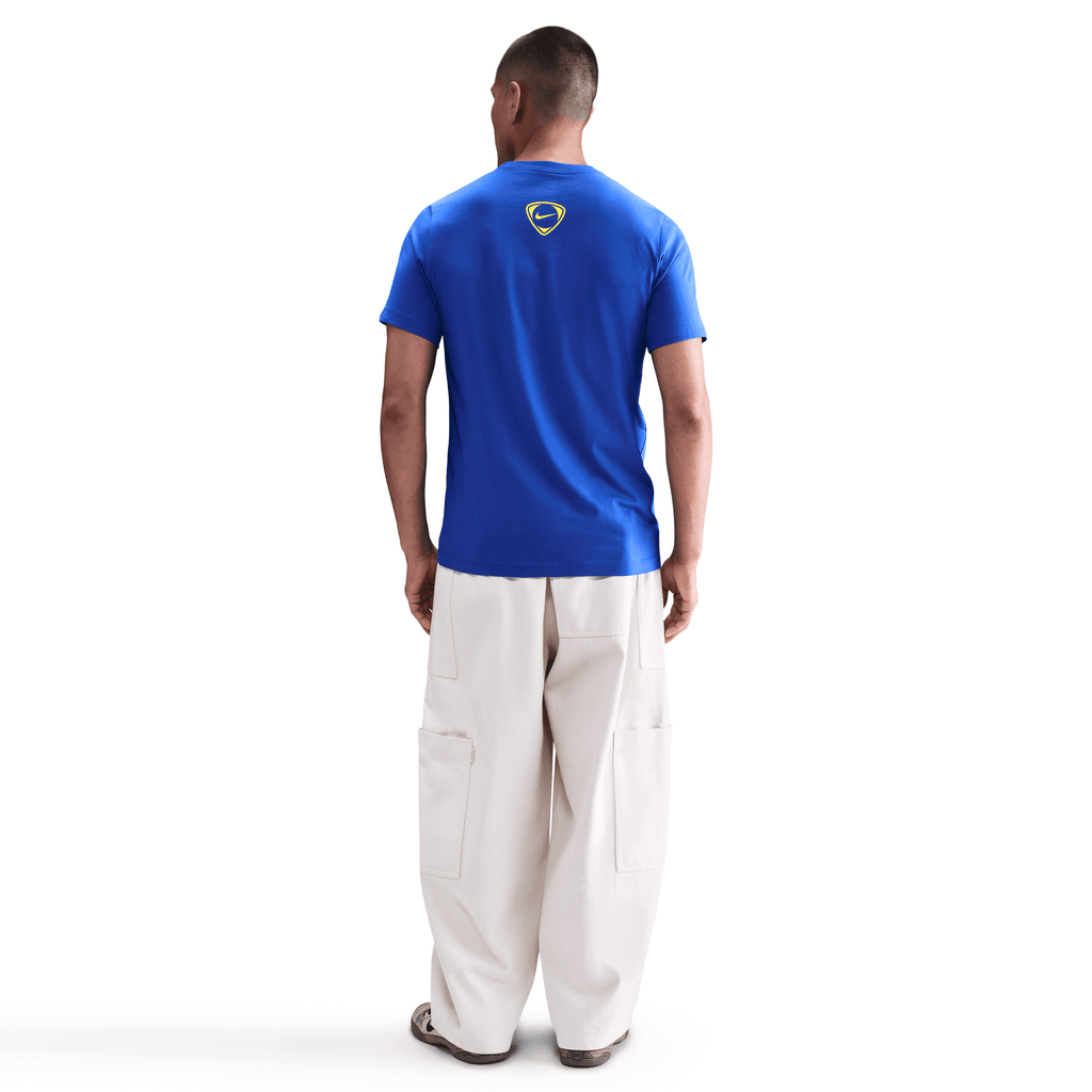Nike Total 90 Men Soccer T-Shirt- Game Royal product image 3, provided for visual reference and product detail review